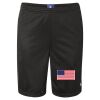 Polyester Mesh 9" Shorts with Pockets Thumbnail